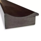 Miroir mural marron grain de café non biseauté de 104 x 74 cm