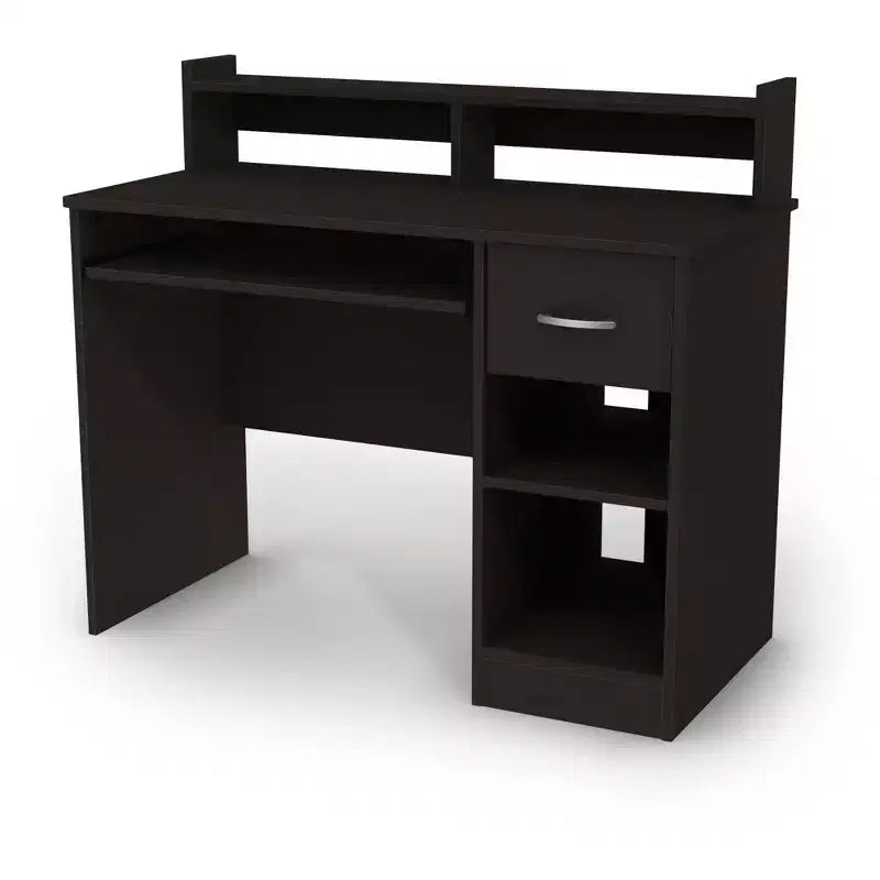 Axess Kids' Desk with Keyboard Tray Pure Black - South Shore