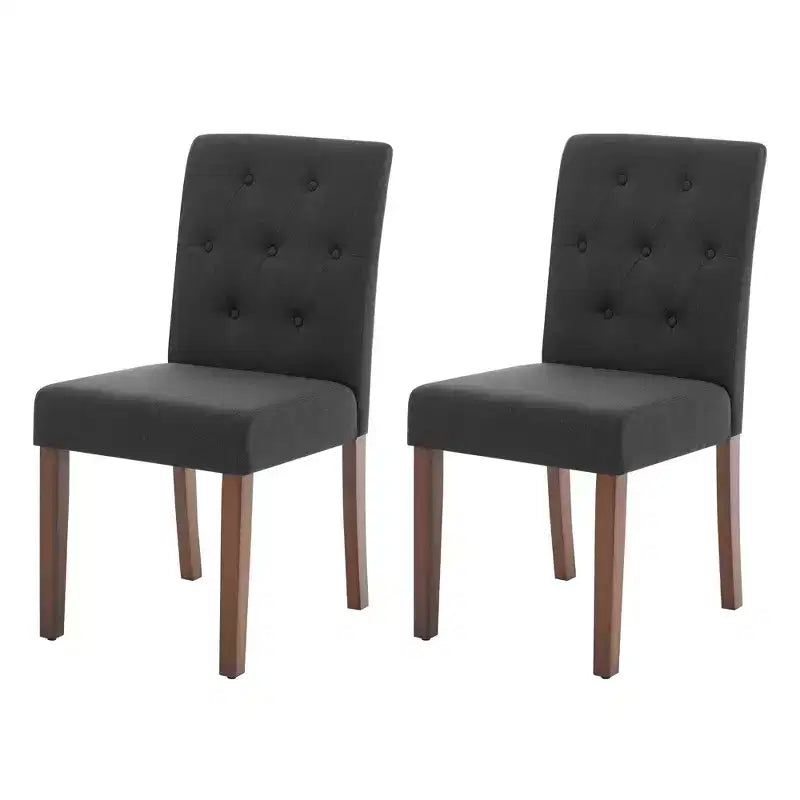 Chaise de salle à manger à piètement en bois