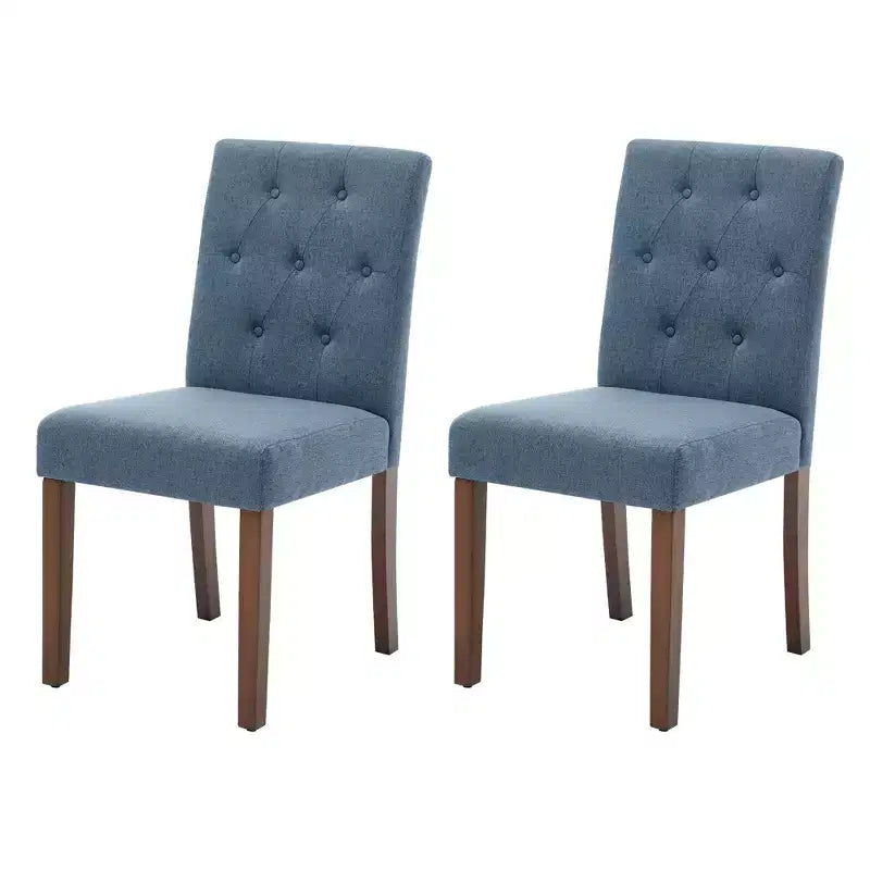 Chaise de salle à manger à piètement en bois