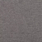 Canapé 2 places en tissu gris foncé, 100 % polyester avec structure en métal et contreplaqué