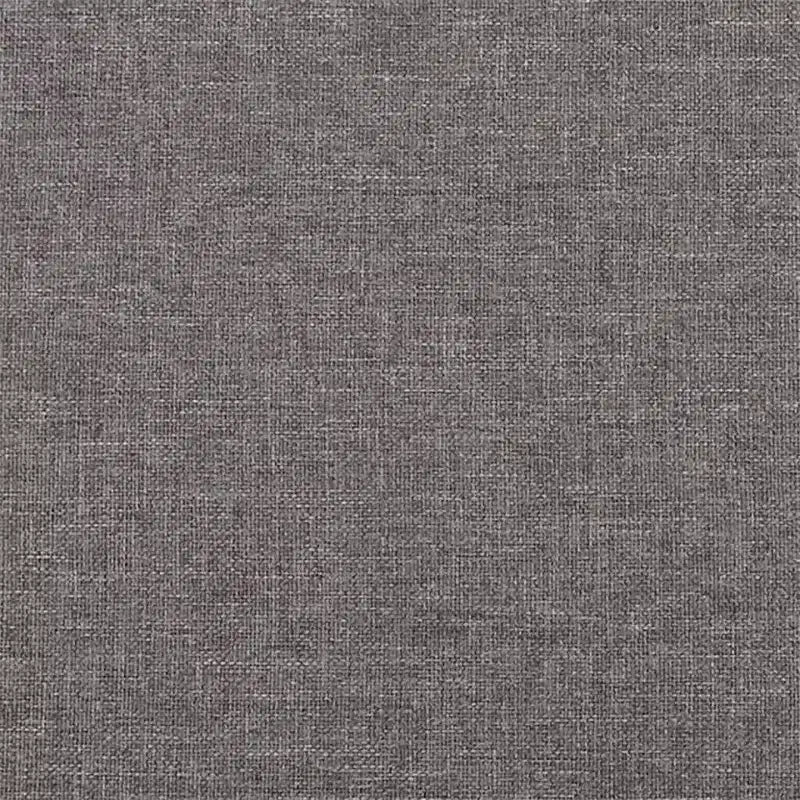 Canapé 2 places en tissu gris foncé, 100 % polyester avec structure en métal et contreplaqué