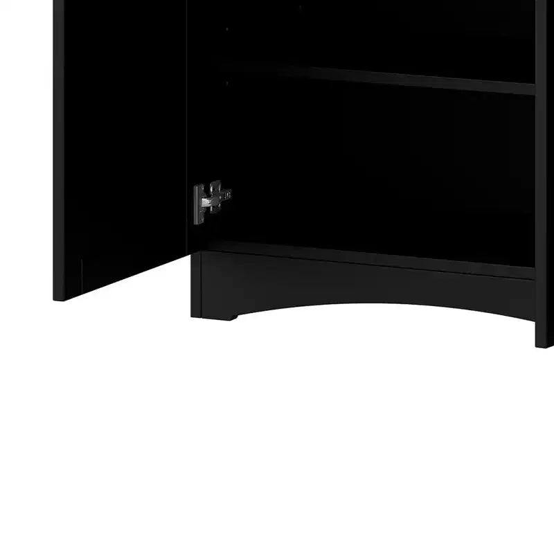 Meuble TV de style moderne du milieu du siècle avec 2 tiroirs et étagères réglables pour téléviseur de 70 pouces