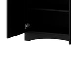 Meuble TV de style moderne du milieu du siècle avec 2 tiroirs et étagères réglables pour téléviseur de 70 pouces