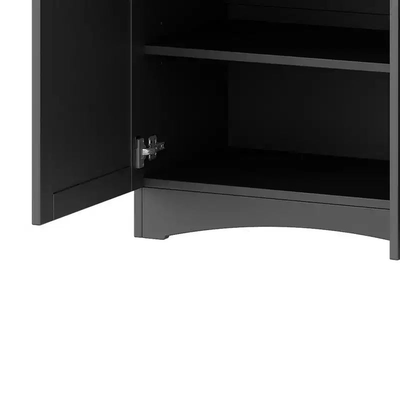 Meuble TV de style moderne du milieu du siècle avec 2 tiroirs et étagères réglables pour téléviseur de 70 pouces