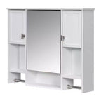 Armoire de toilette murale 35" x 28" avec miroir et porte-serviettes