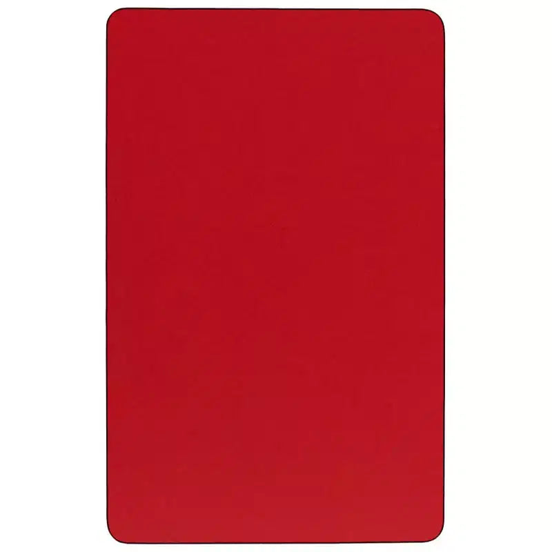 Table d'activité rectangulaire stratifiée 30"x72", pieds réglables en hauteur