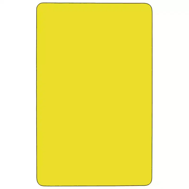 Table d'activité rectangulaire stratifiée 30"x72", pieds réglables en hauteur