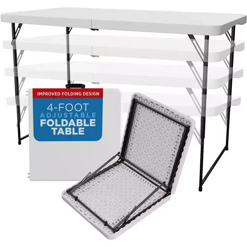 Folding Table White Plastic, BY Sorfey