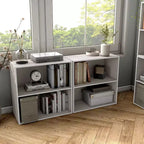 Étagère modulable moderne 2 niveaux de 60 cm, empilable, verticale ou horizontale