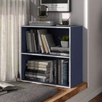 Étagère modulable moderne 2 niveaux de 60 cm, empilable, verticale ou horizontale