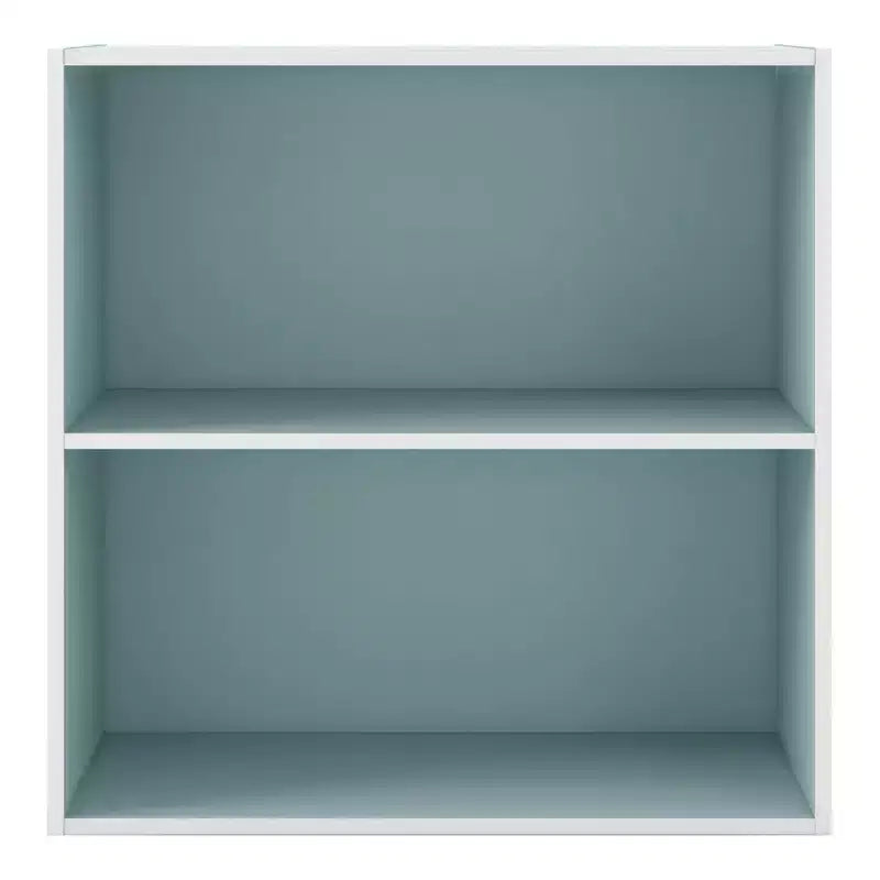 Étagère modulable moderne 2 niveaux de 60 cm, empilable, verticale ou horizontale