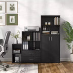 Étagère modulable moderne 2 niveaux de 60 cm, empilable, verticale ou horizontale