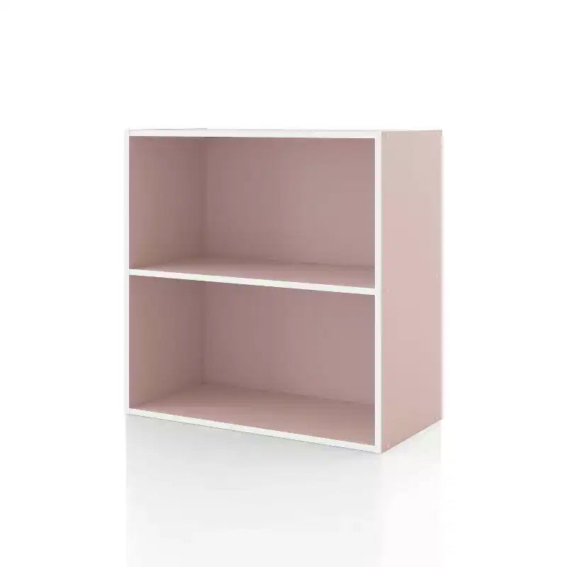 Étagère modulable moderne 2 niveaux de 60 cm, empilable, verticale ou horizontale
